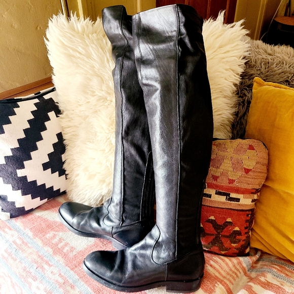 Fiorentini + Baker Shoes - Fiorentini + Baker Over the Knee Leather Boots 🔥